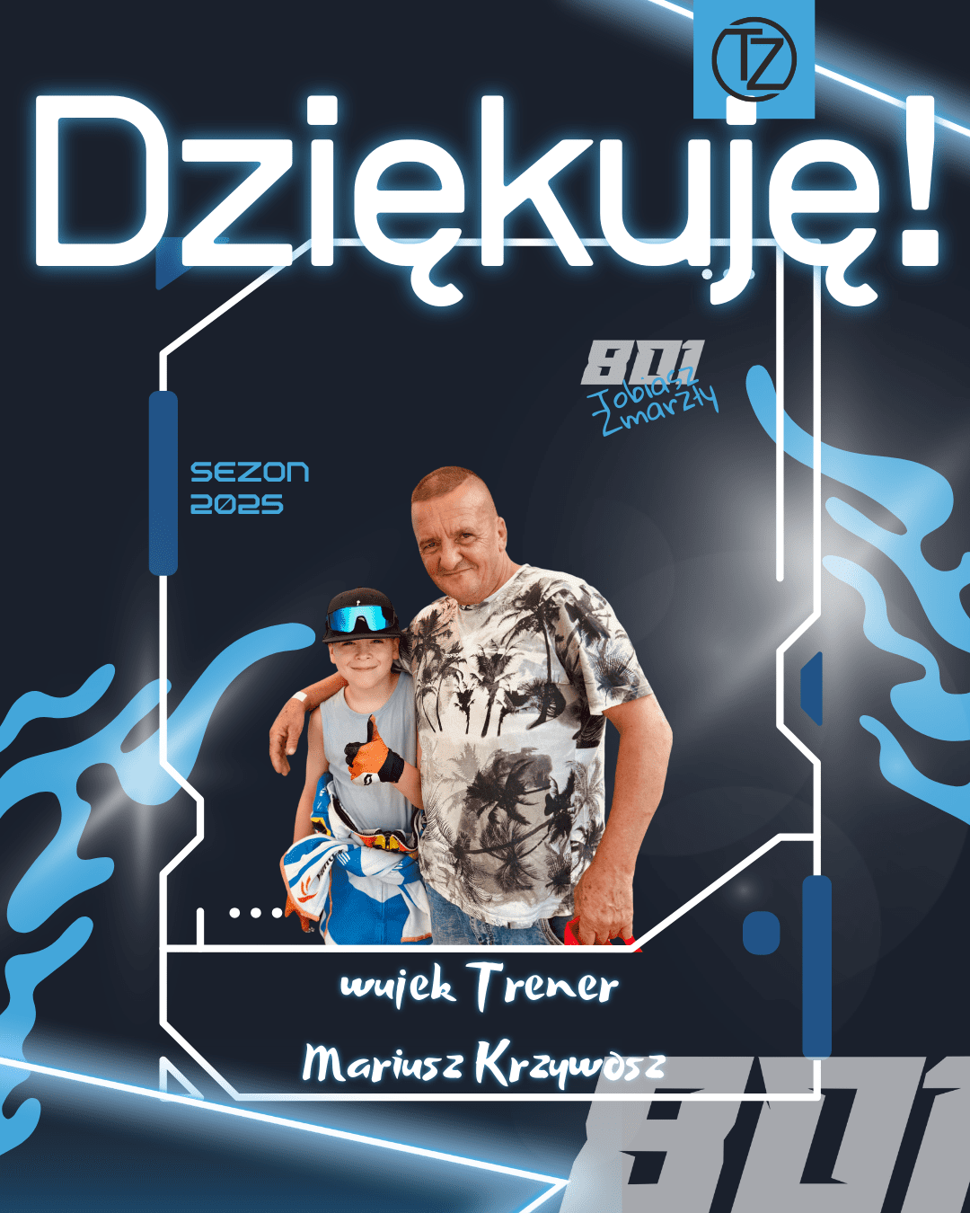 Treningi miniżużla: Mariusz Krzywosz i postępy T.Z.Racing