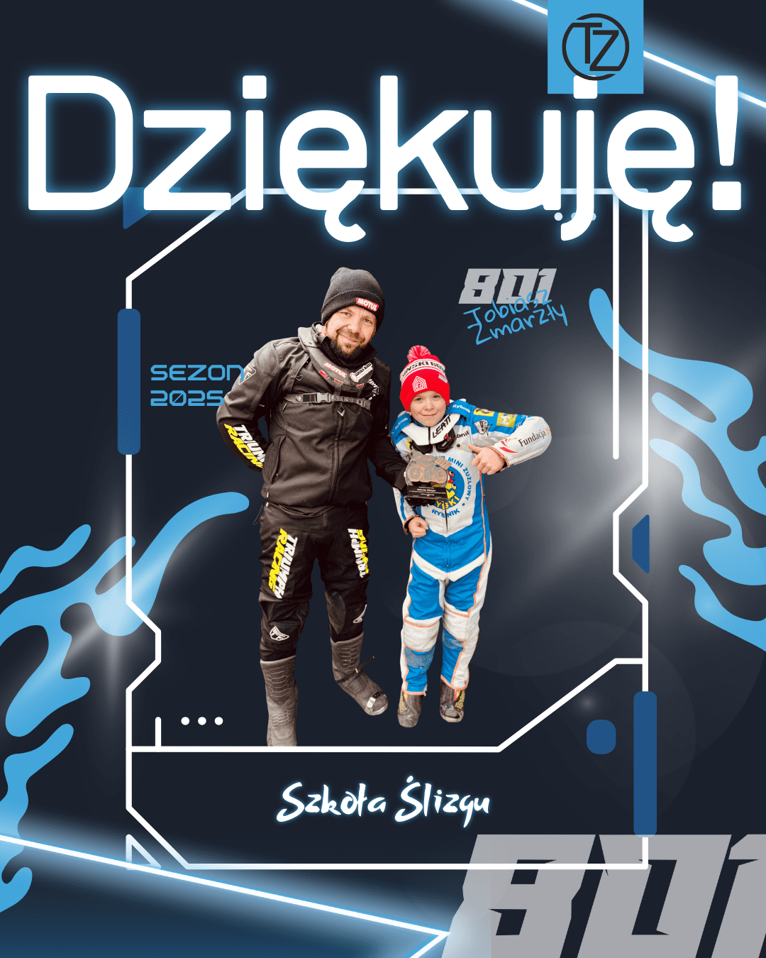 Trening techniki jazdy i mentalu. Tobi #801 i Szkoła Ślizgu