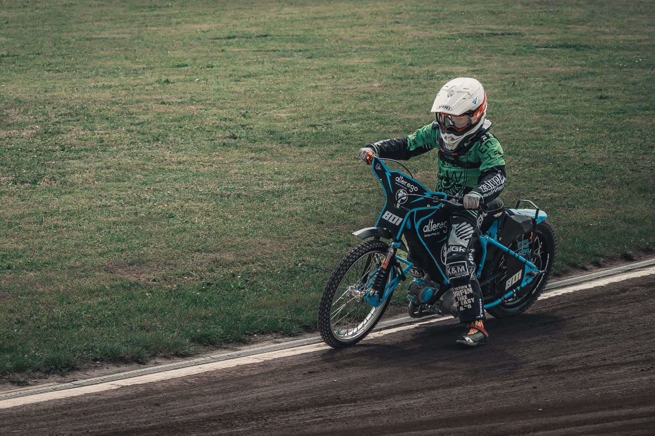 Trening na torze w Rybniku